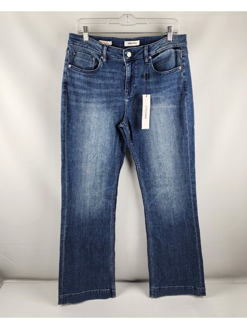 Vigoss Jeans Womens 32x31 Blue Jagger Bootcut Mid Rise Denim NWT